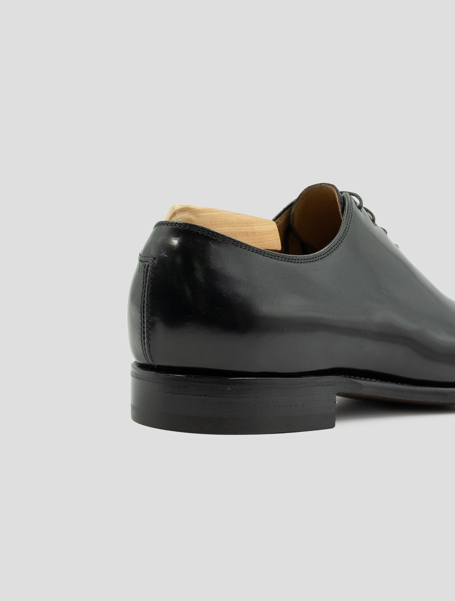 Kiton Black Leather Dress Shoes