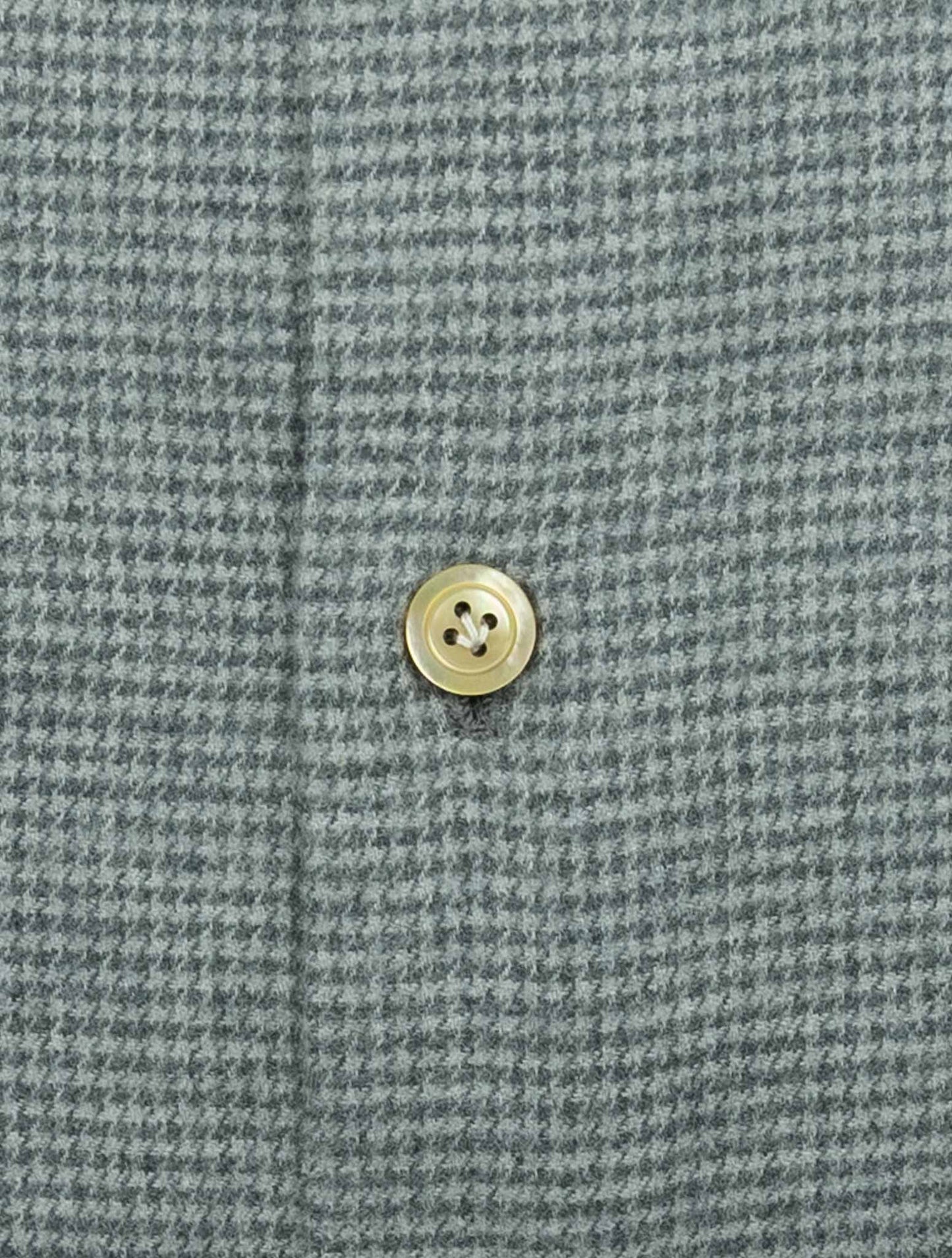 Kiton Gray Cotton Shirt