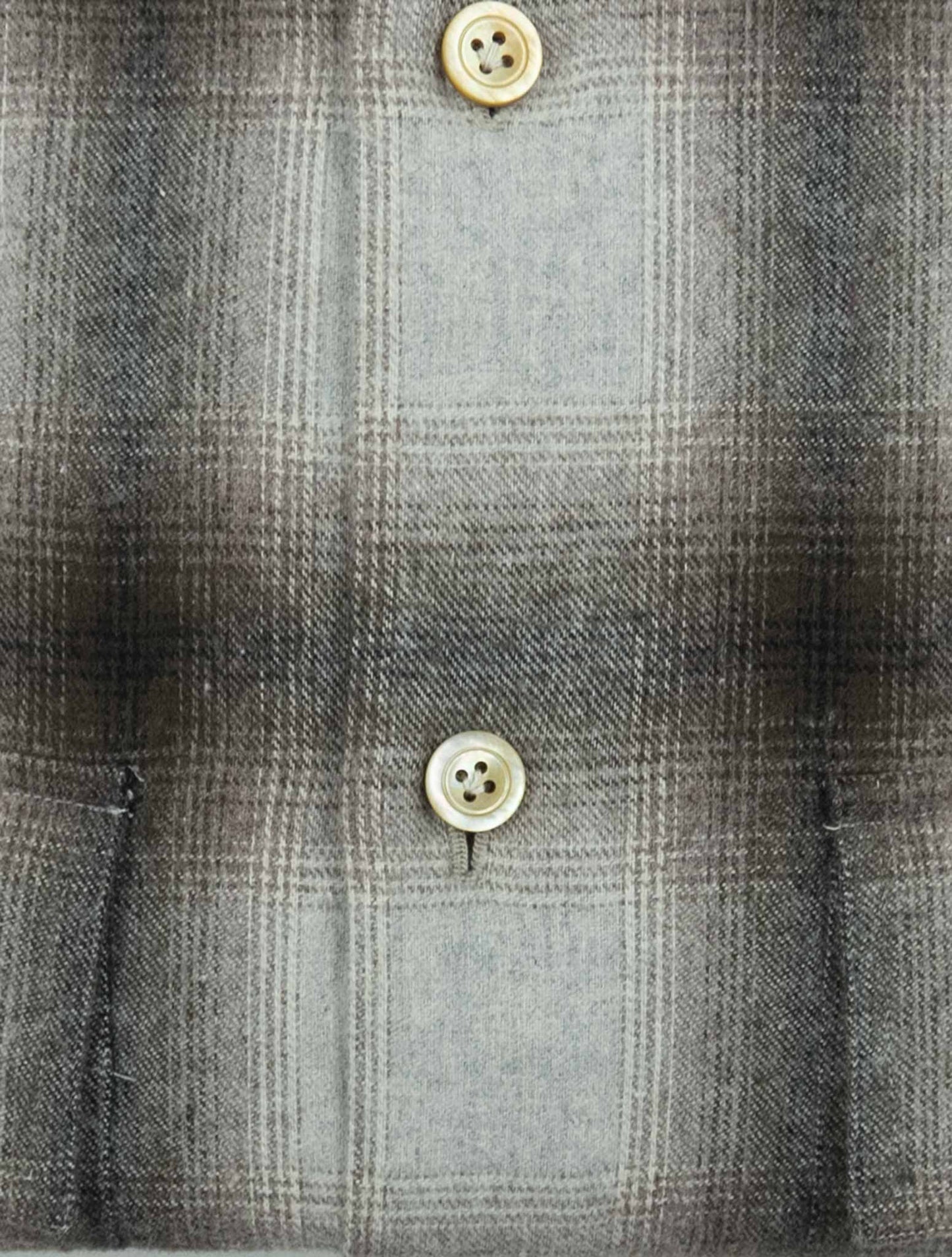Kiton Gray Cotton Shirt