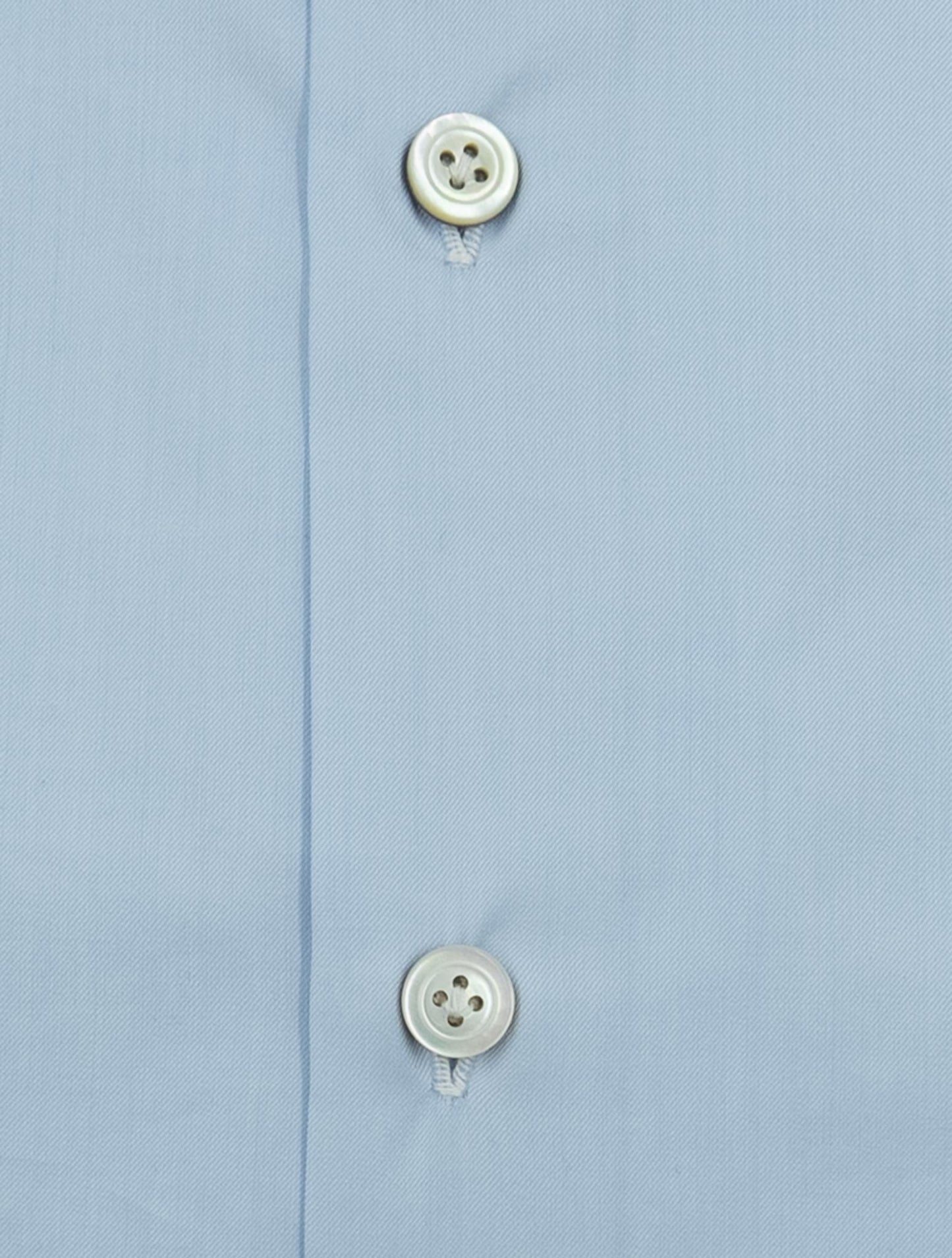Kiton Light Blue Cotton  Shirt