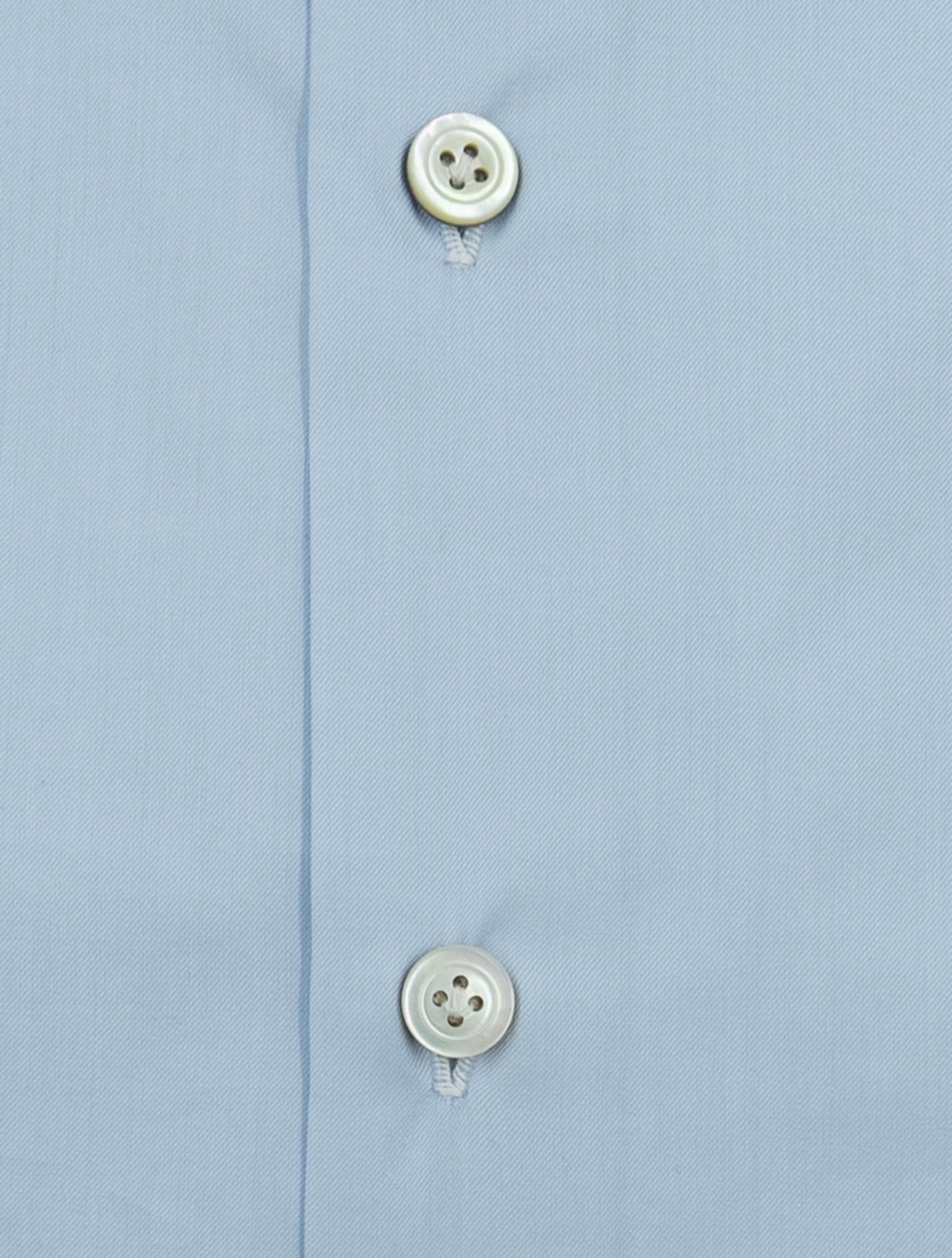 Kiton Light Blue Cotton  Shirt