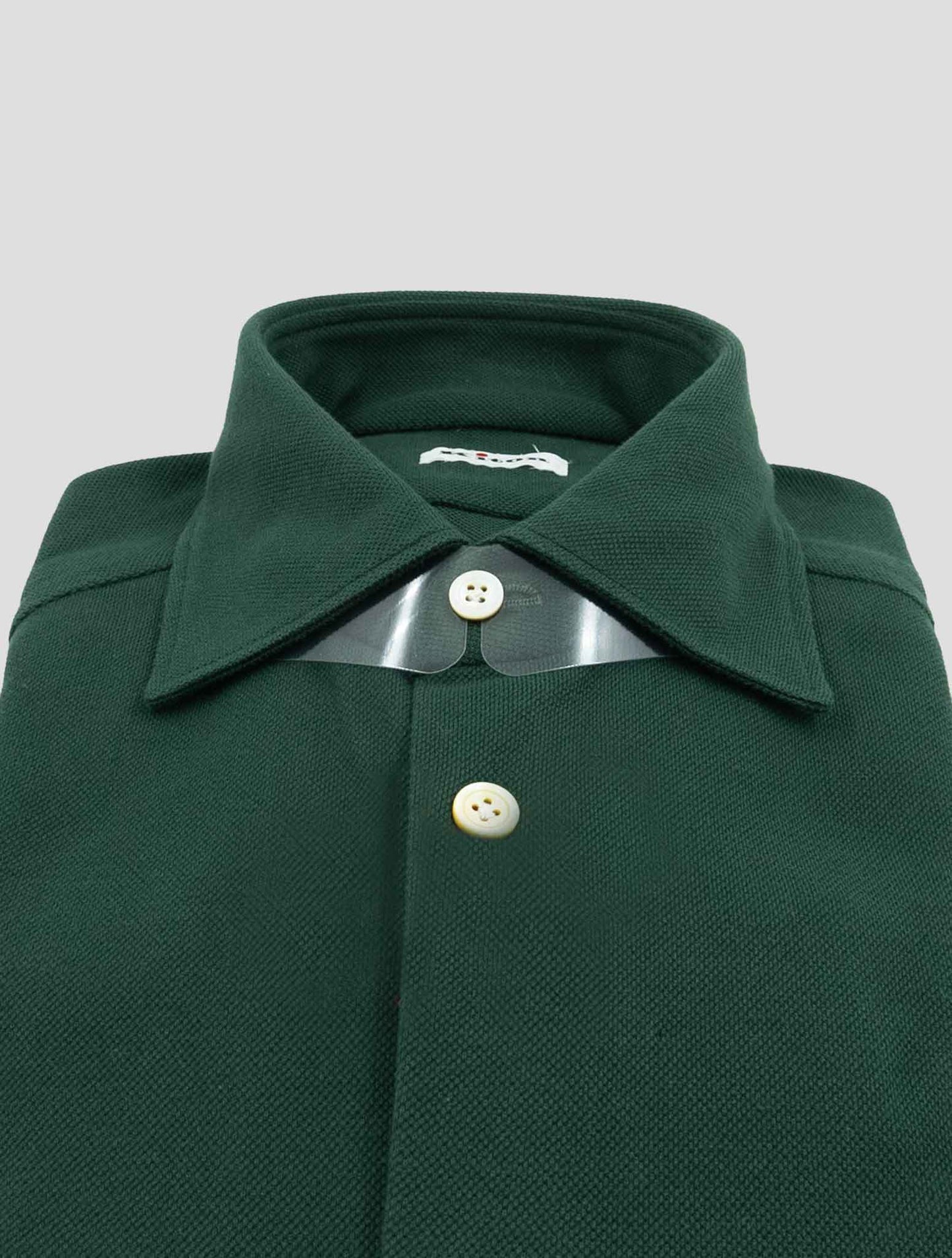 Kiton Black Lyocell Shirt