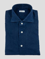 Kiton Denim Cotton Shirt