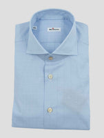 Kiton Light Blue Cotton Shirt