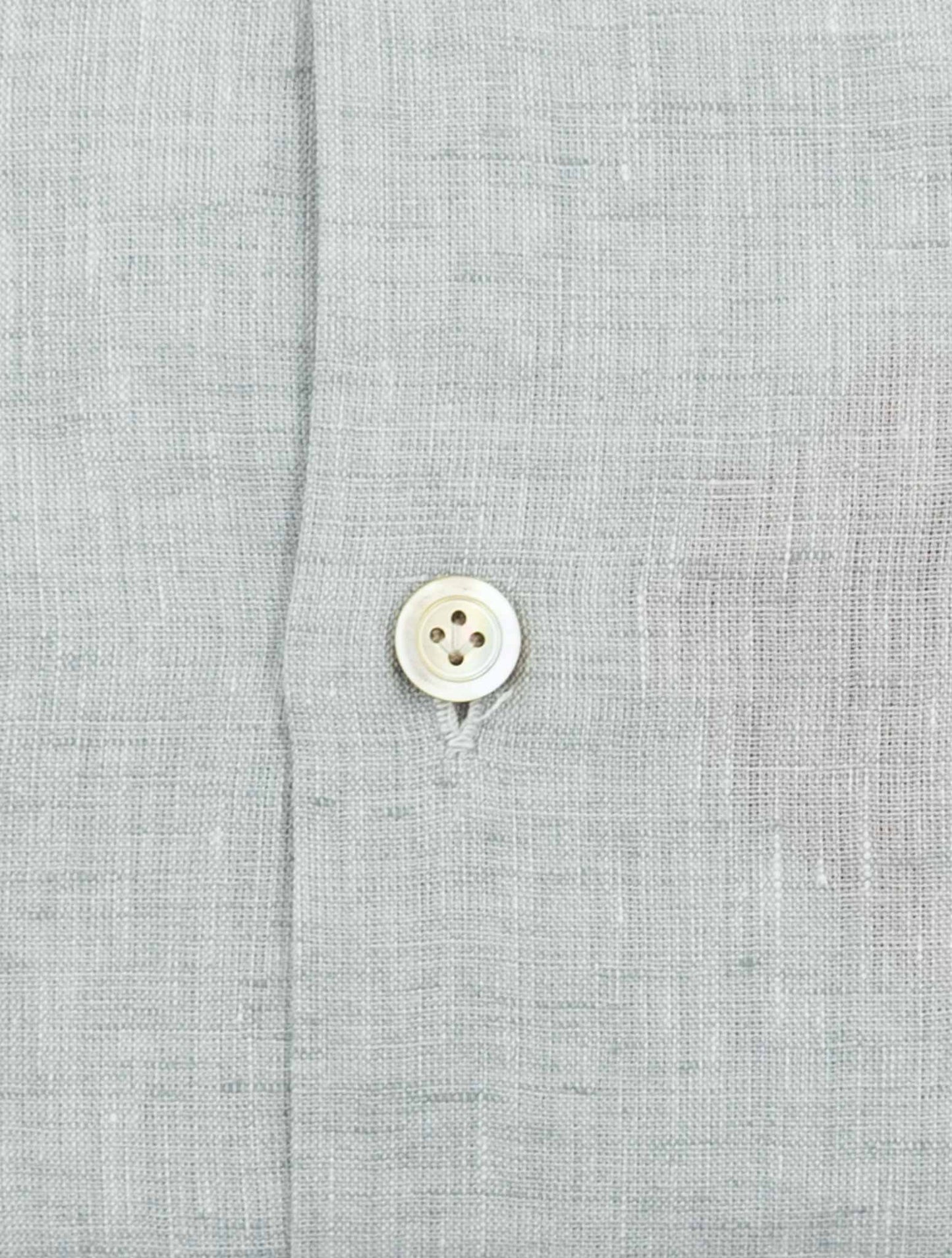 Kiton Light Gray Cotton Shirt