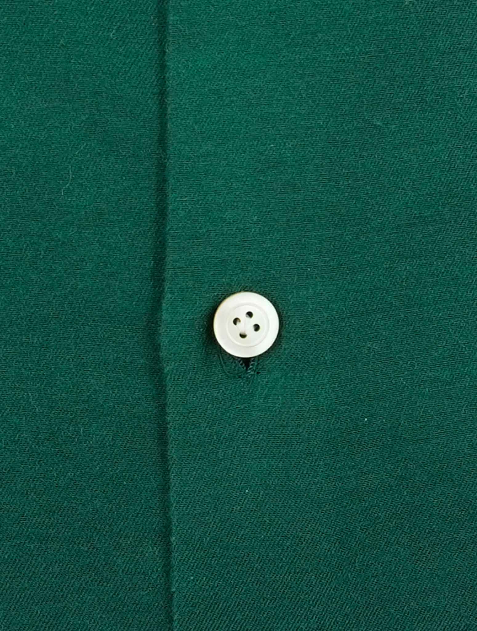 Kiton Green Cotton Cashmere Shirt