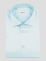 Kiton Light Blue Cotton Shirt
