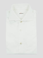 Kiton White Cotton Shirt
