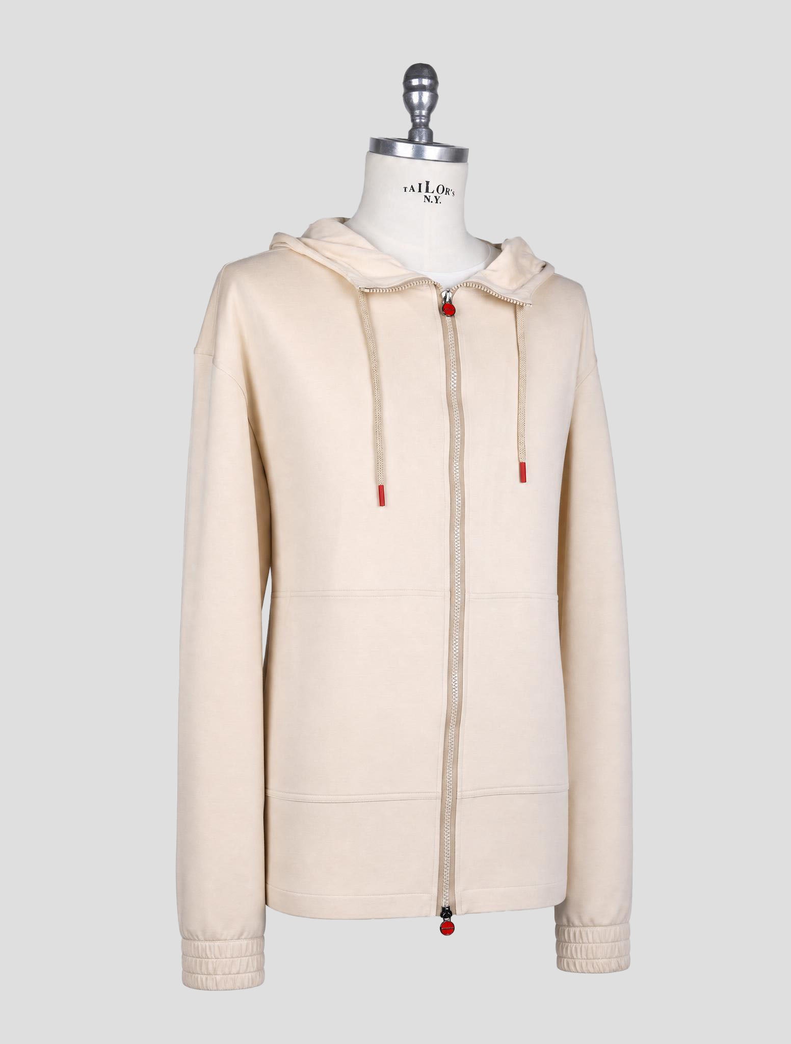 Kiton Beige Cotton Shirt Umbi
