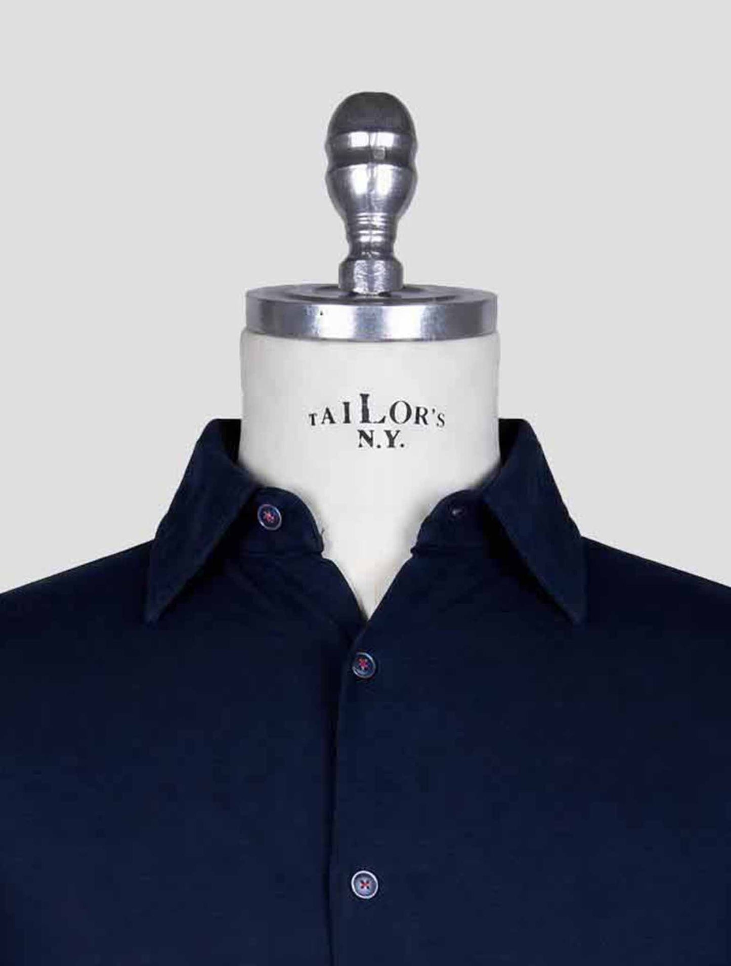 Kiton Blue Cotton Shirts