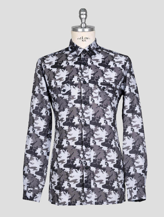Kiton Knt Multicolor Pl Shirt