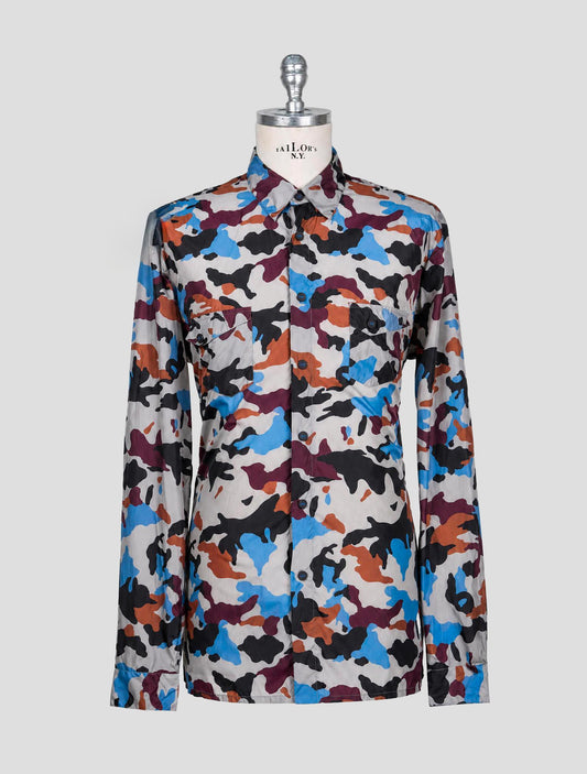Kiton Knt Multicolor Pa Shirt
