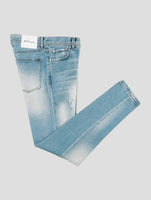 Kiton Blue Cotton Ea Jeans