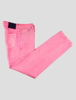 Kiton Pink Wool Jeans