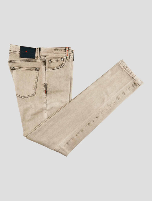 Kiton Gray Cotton Ea Limited Edition 08 of 54 Jeans