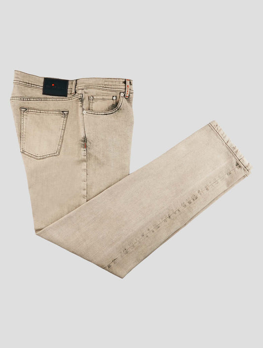 Kiton Gray Cotton Ea Limited Edition 26 of 54 Jeans