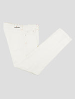 Kiton Brown Cotton Ea Jeans