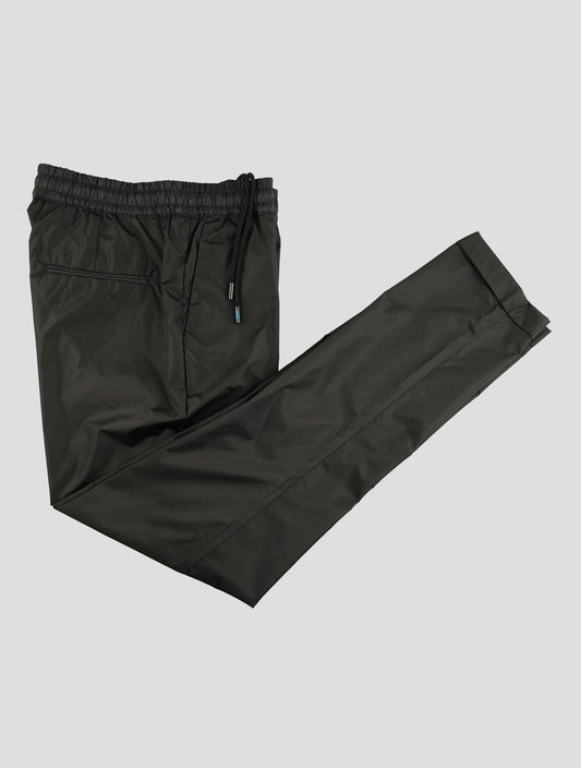 Kiton Knt Black Pa Jogging Pants