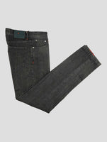 Kiton Dark Gray Cotton Cashmere Ea Jeans