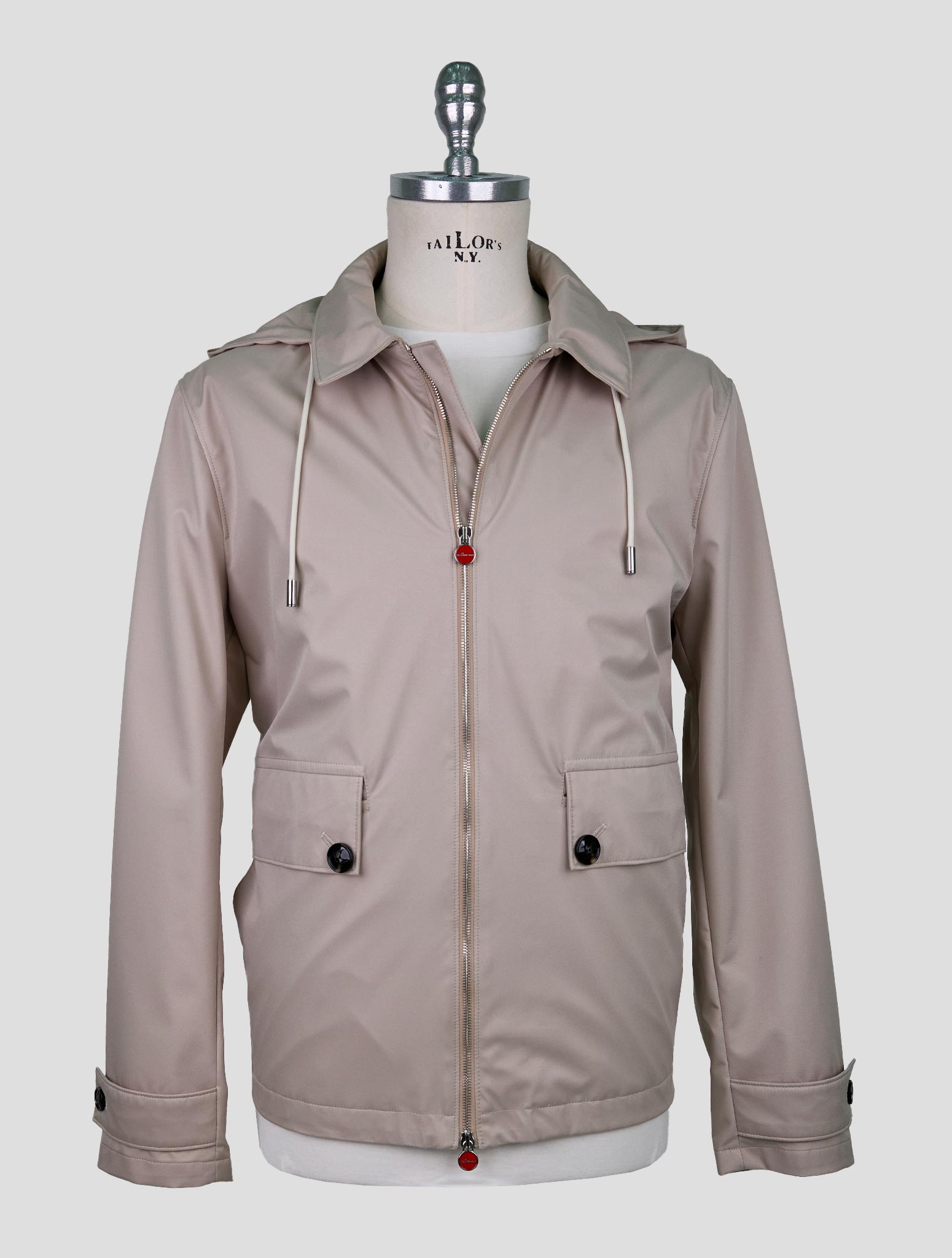 Kiton Beige Pl Coat