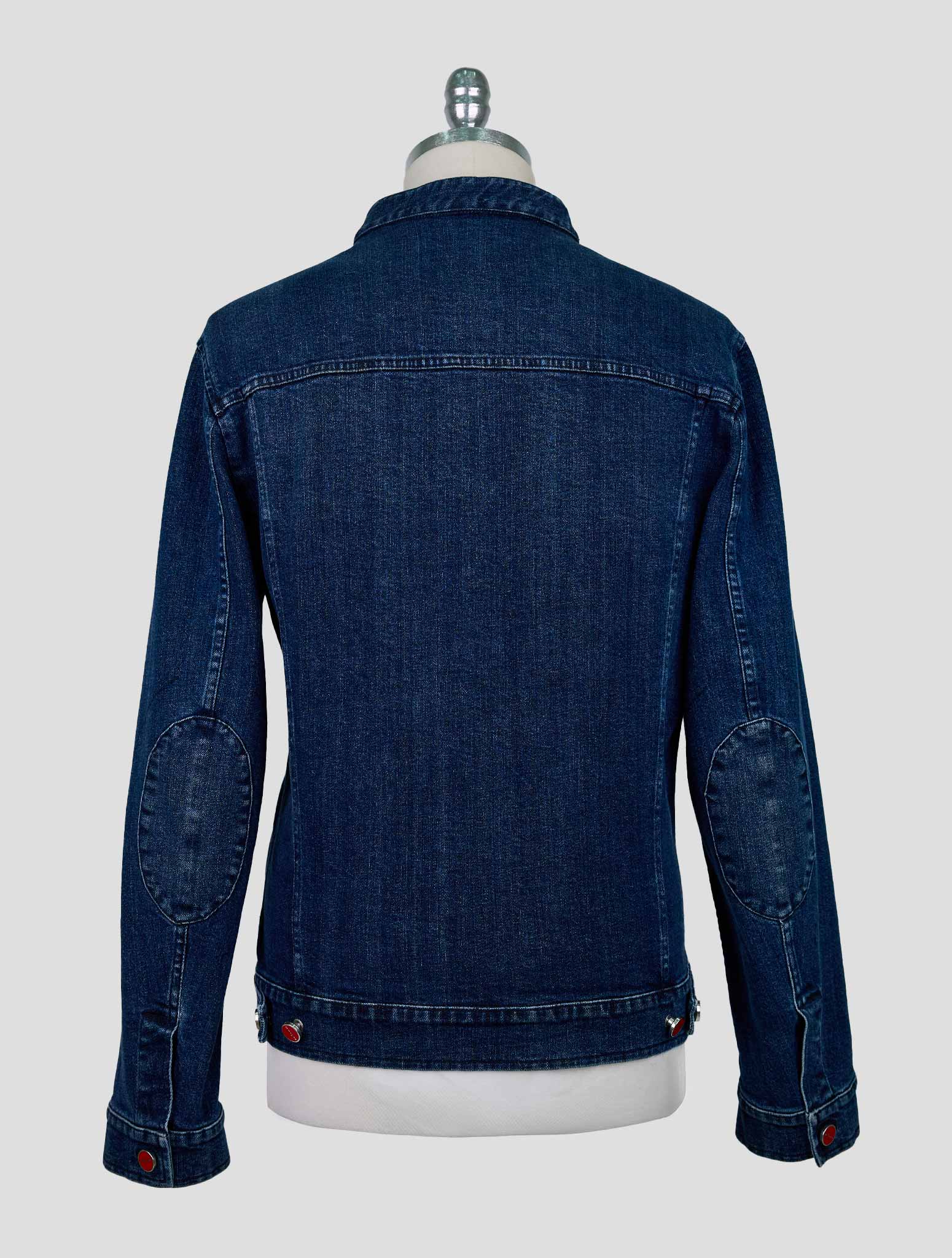 Kiton Denim Cotton Ea Coat