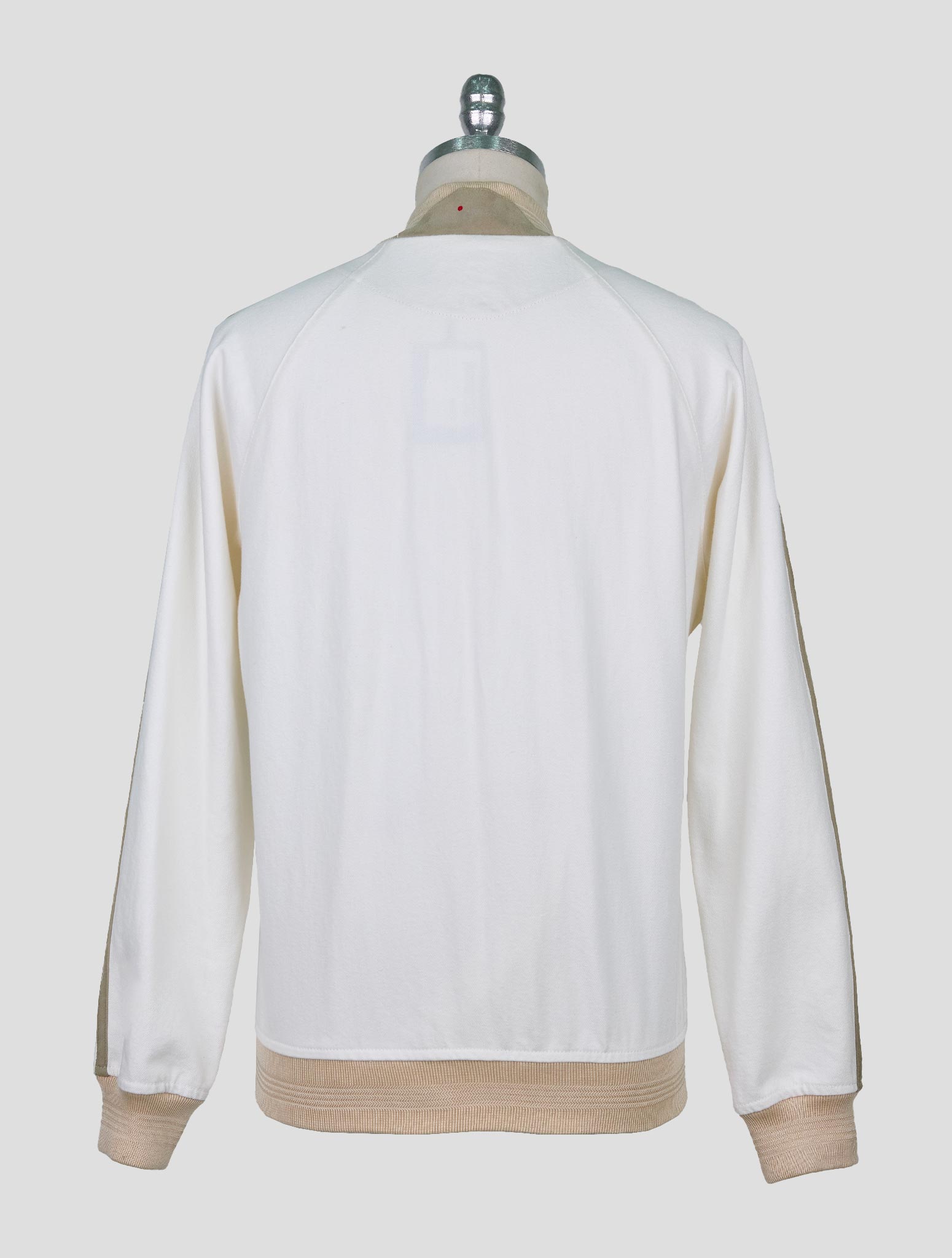 Kiton White Cotton Ea Coat