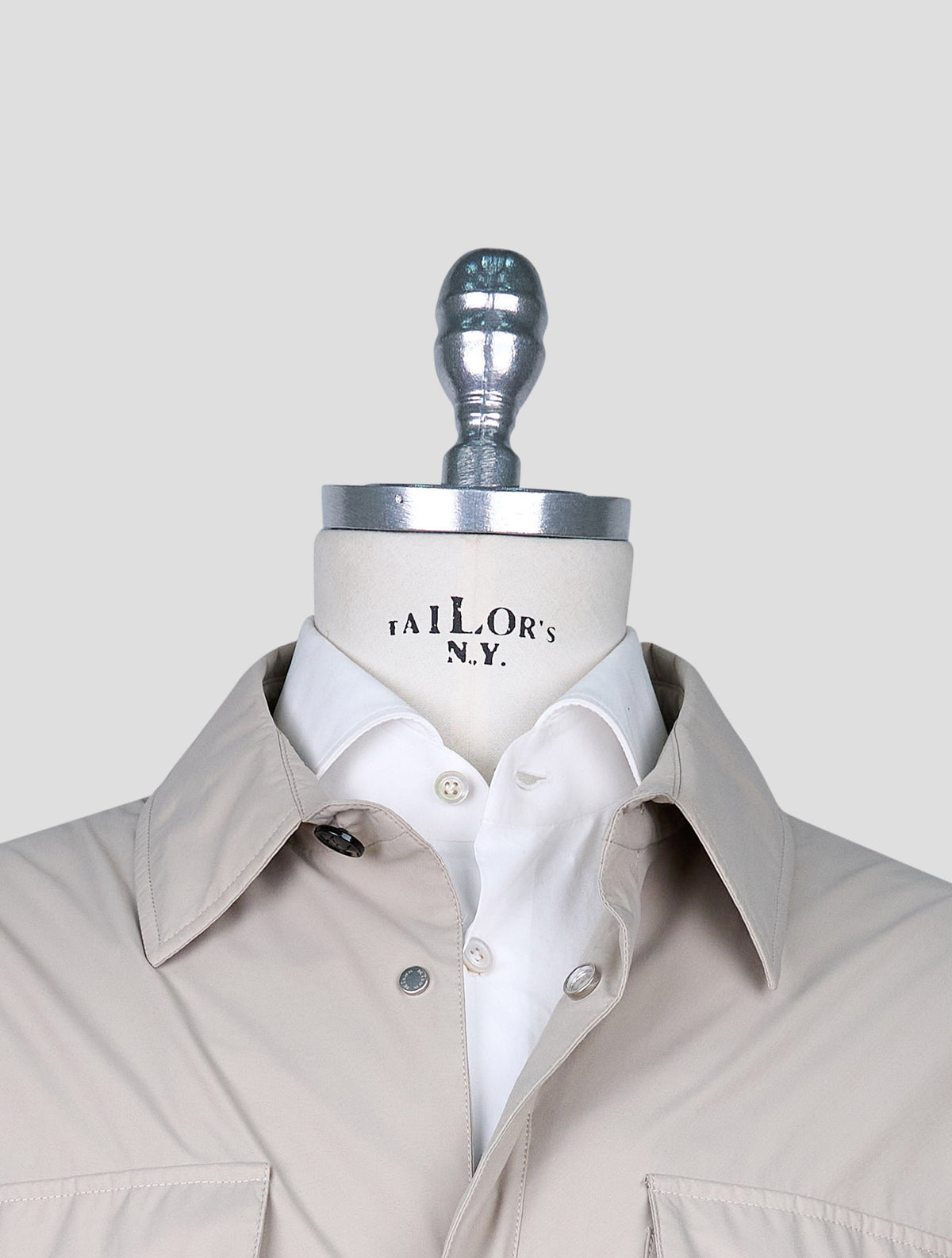 Kiton Beige Pl Coat