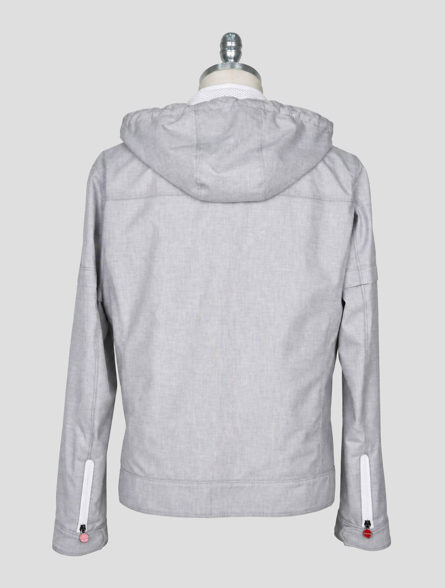 Kiton Gray Cashmere Coat