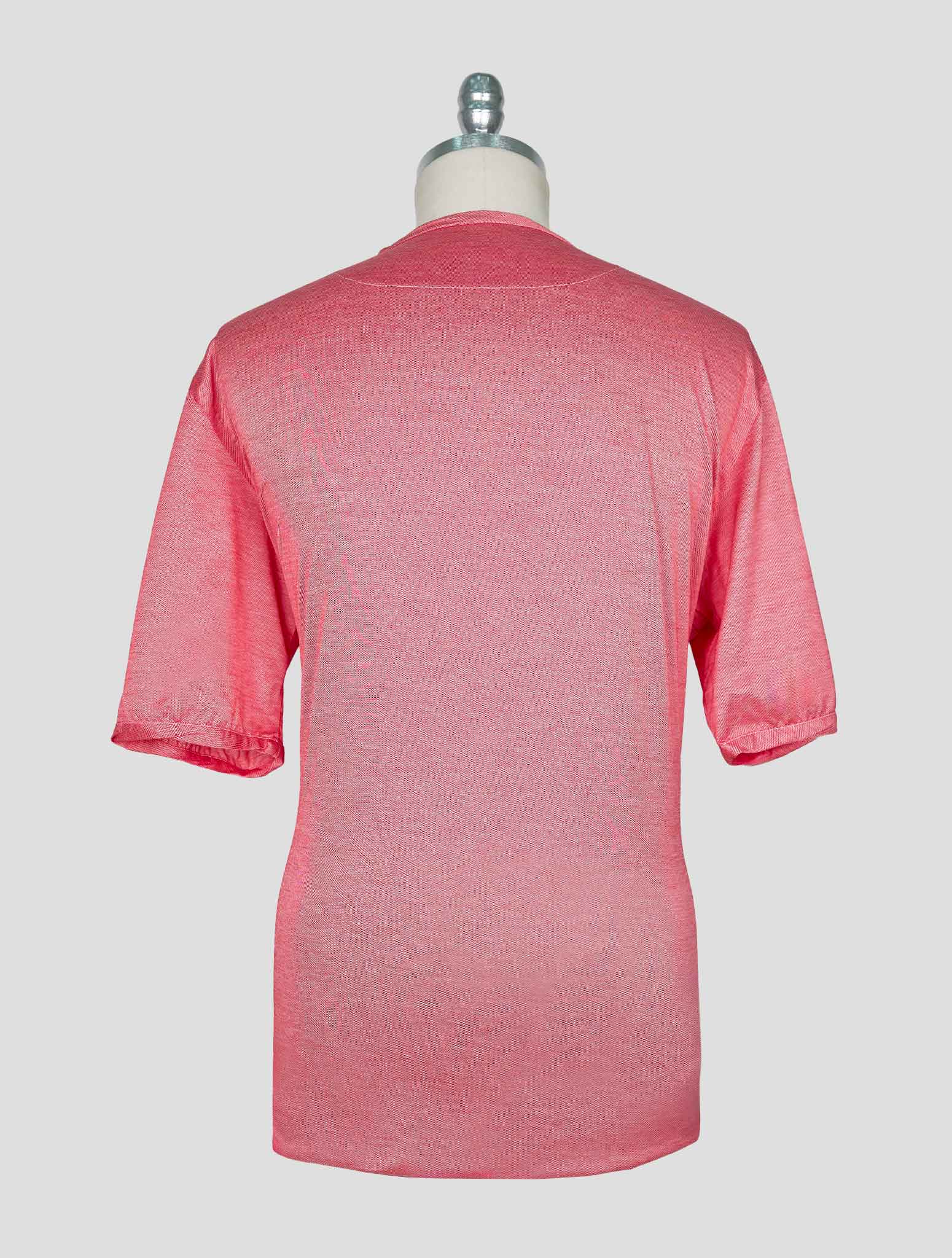 Kiton Pink Cotton T-Shirt