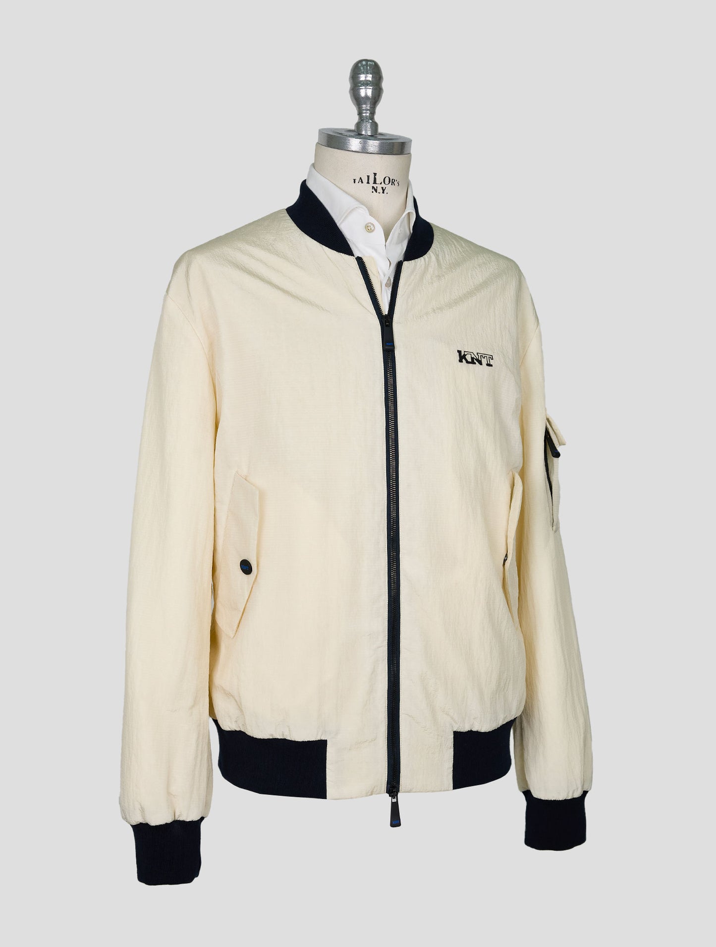 Kiton Knt White Pa Coat