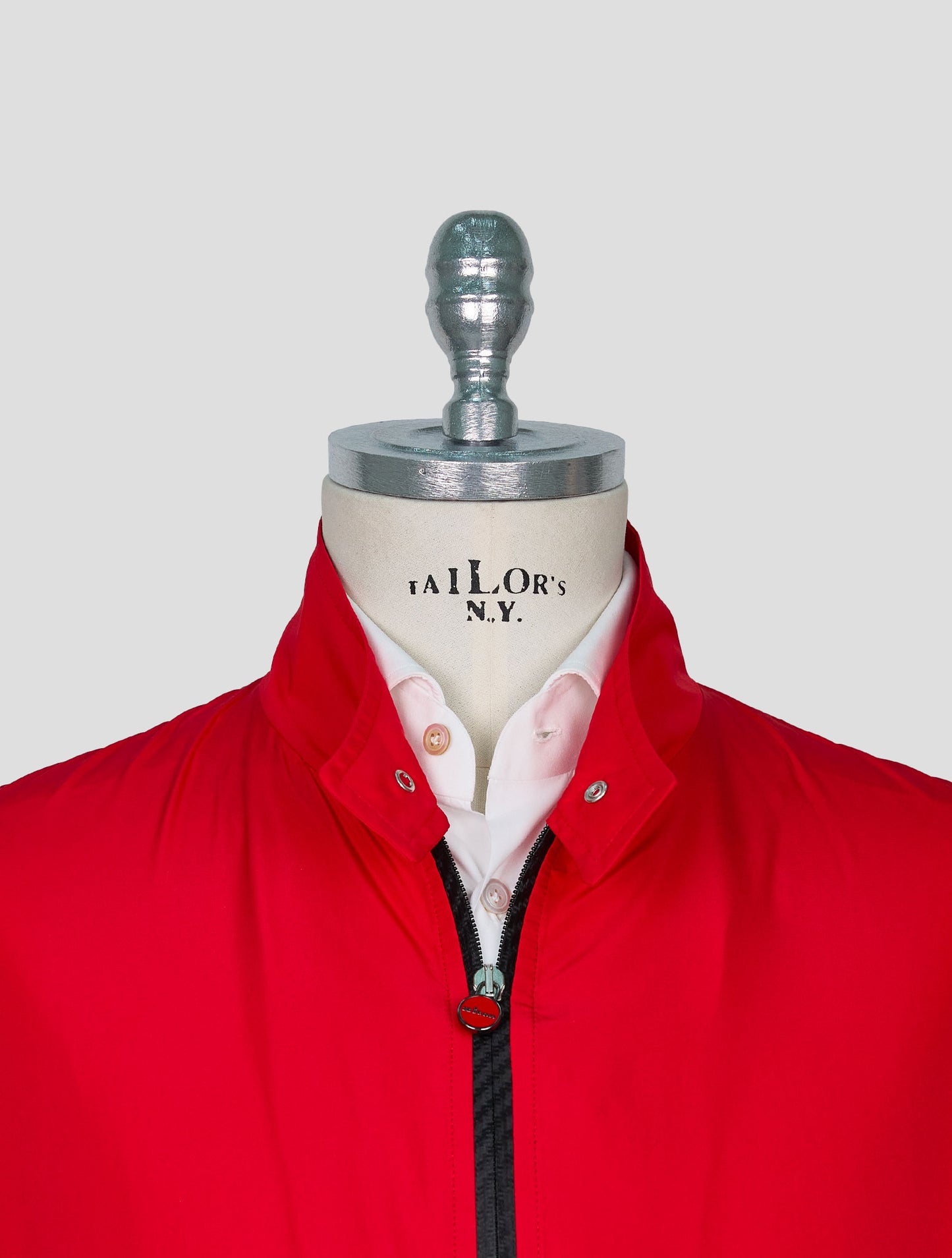 Kiton Red Pl Coat
