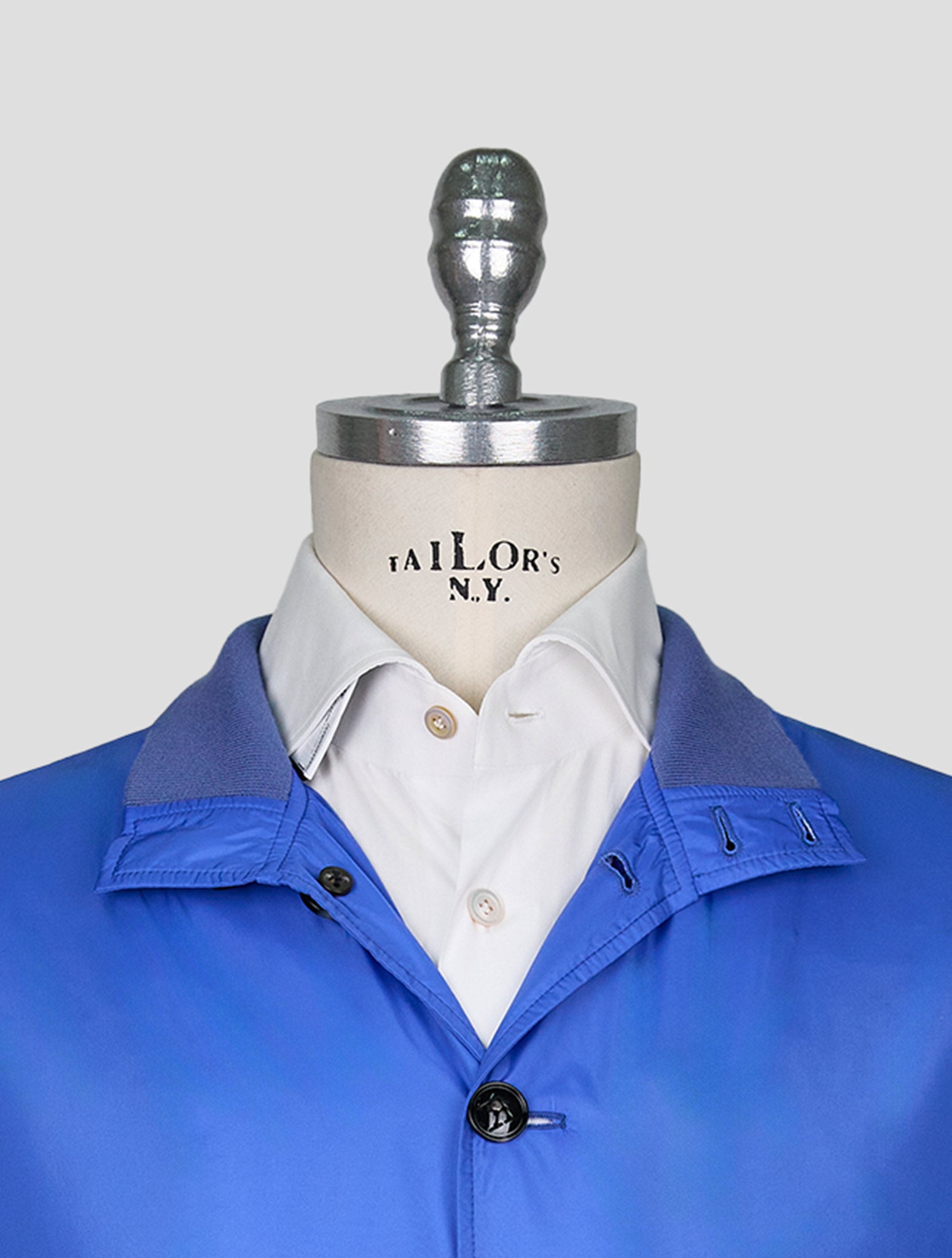 Kiton Blue Pa Coat