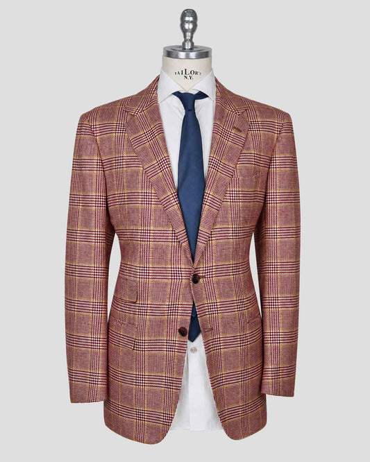Kiton Multicolor Cashmere Blazer