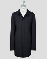 Kiton Gray Vrigin Wool Pa Ea Ovecoat