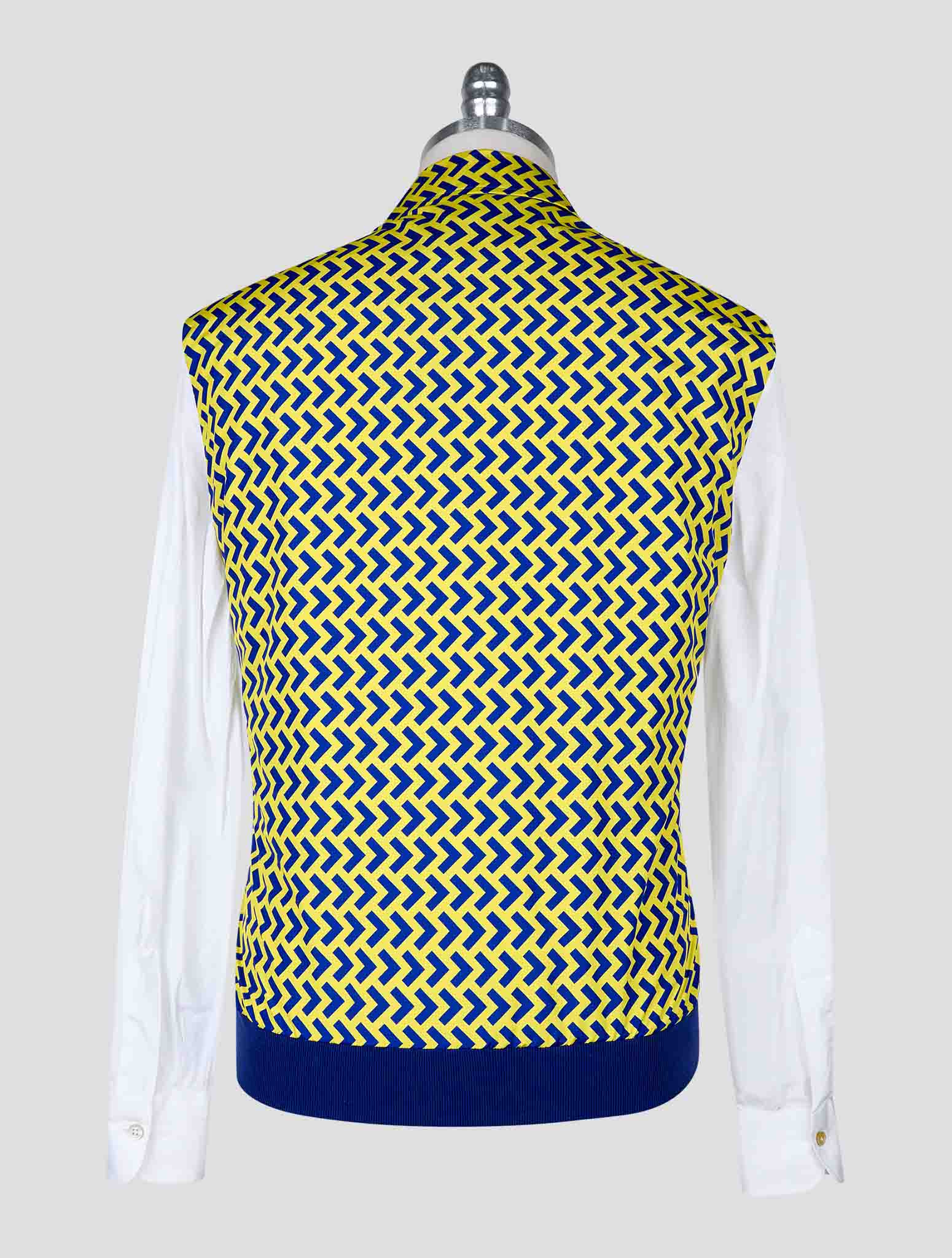 Kiton Yellow Blue Pl Coat