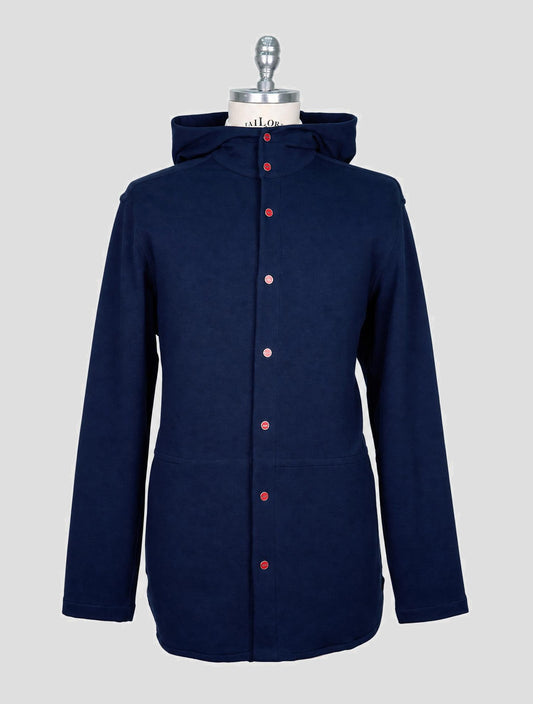 Kiton Blue Cotton Ea Peter Shirt