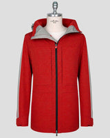 Kiton Red Pa Overcoat