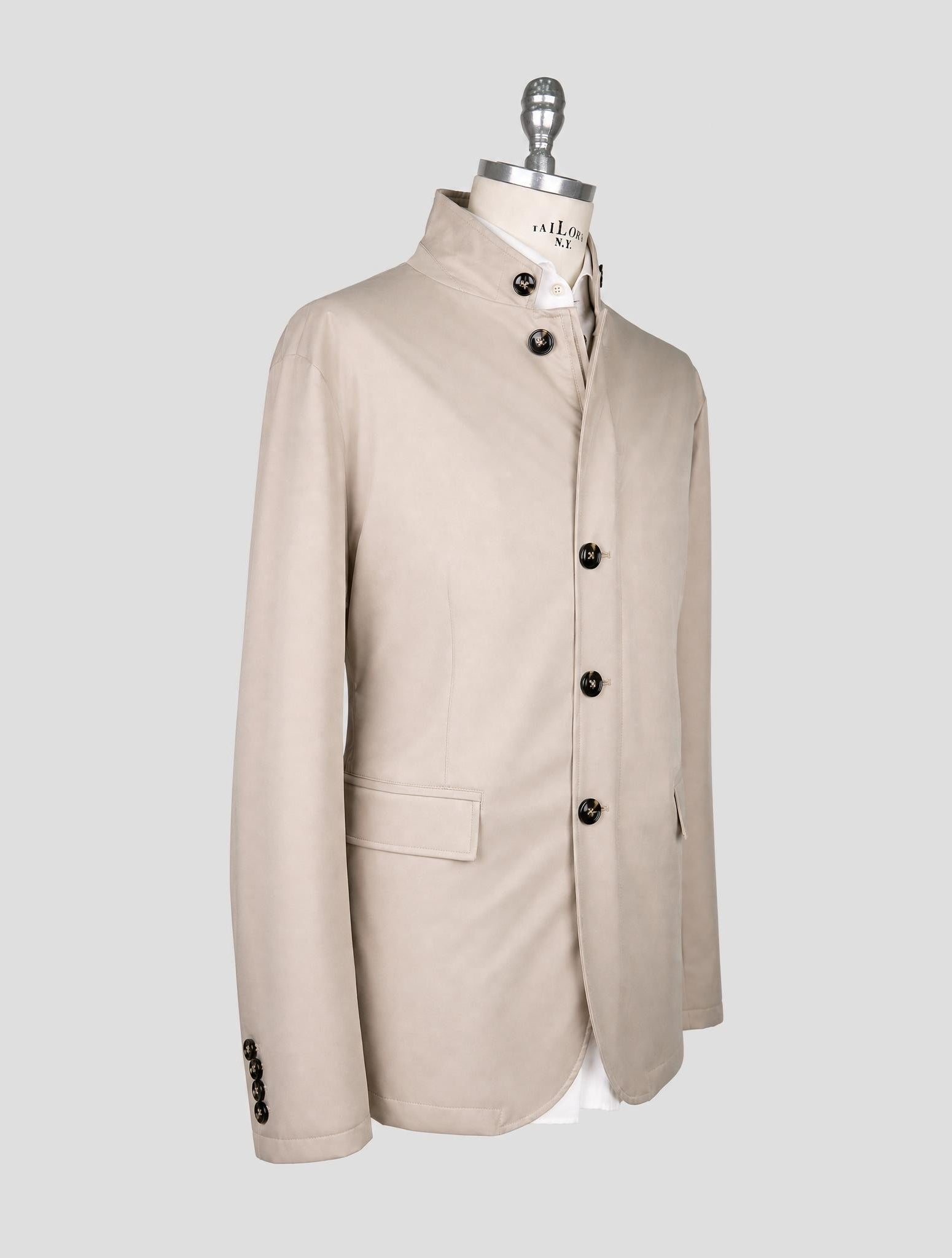 Kiton Gray Pl Coat