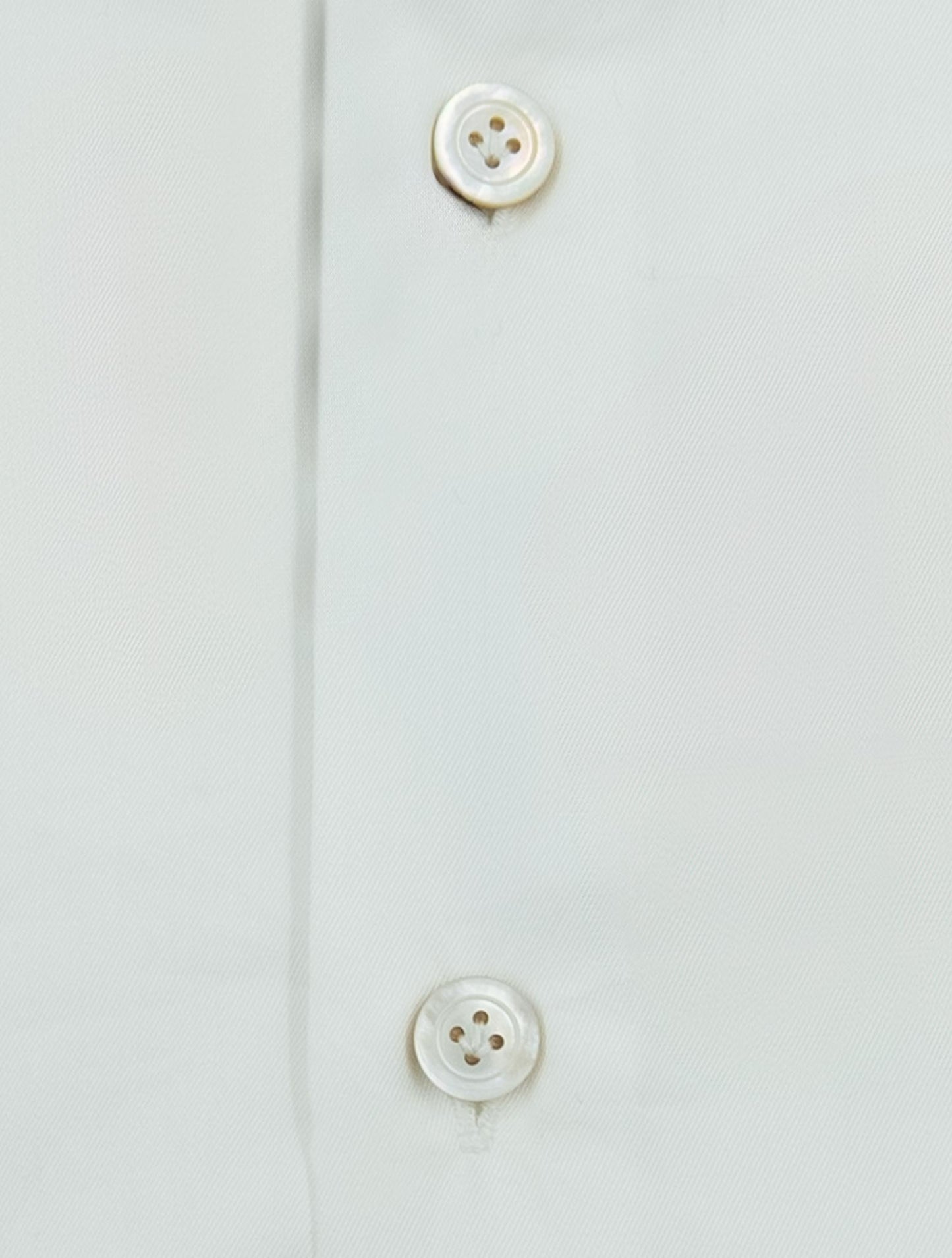 Kiton White Cotton  Shirt