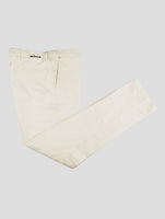 Kiton Beige Cotton Ea Pants