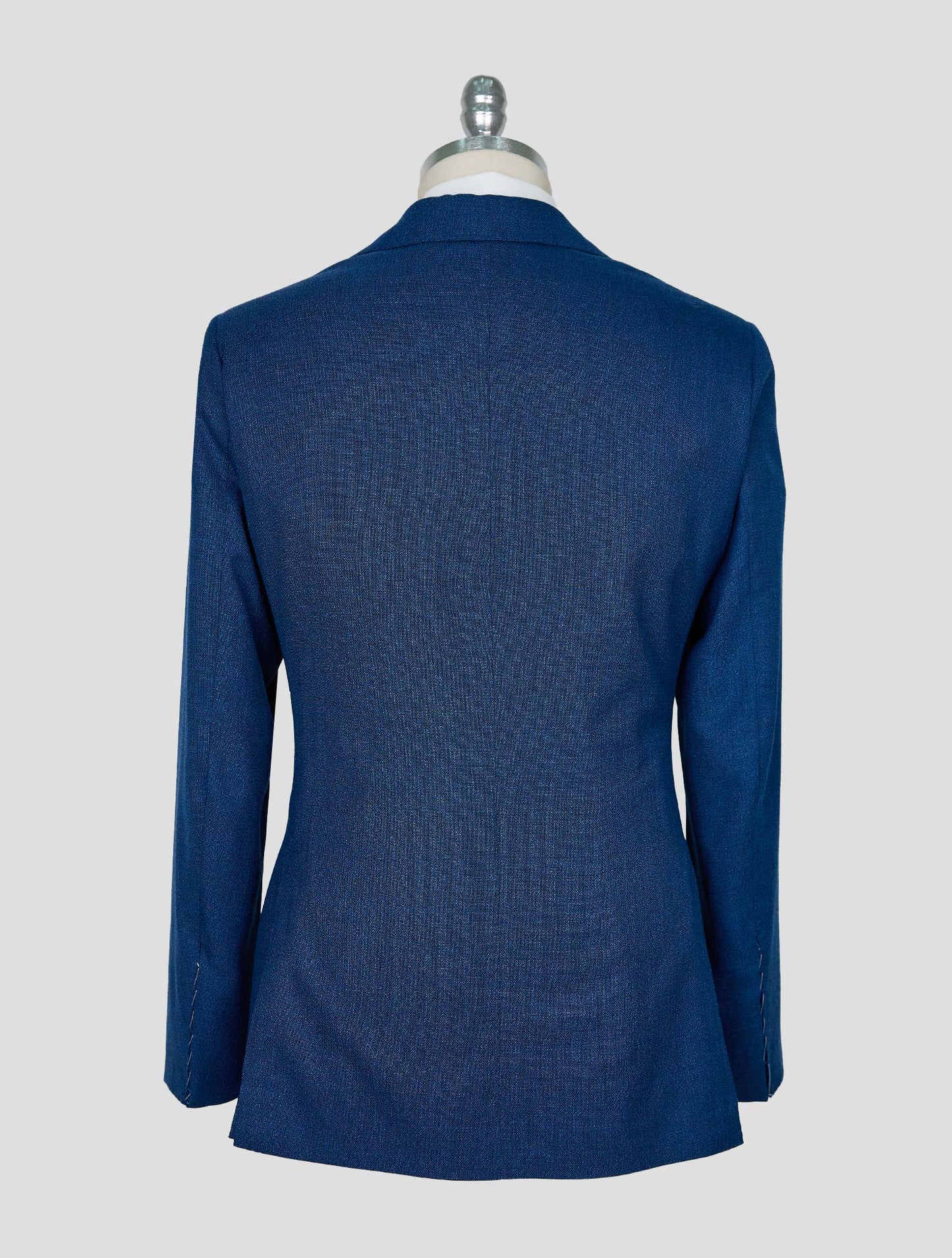Kiton Blue Virgin Wool Cashmere Suit