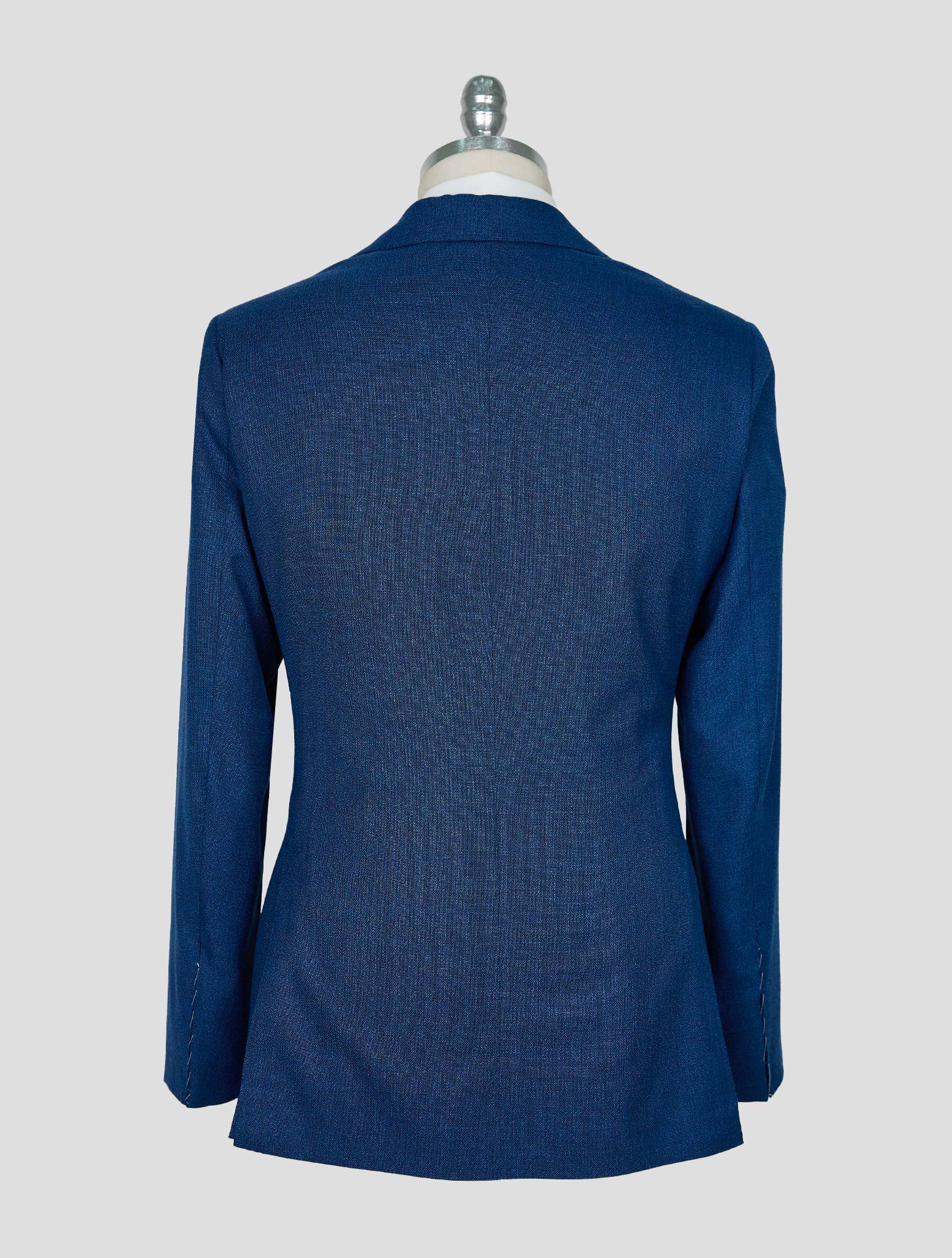 Kiton Blue Virgin Wool Cashmere Suit
