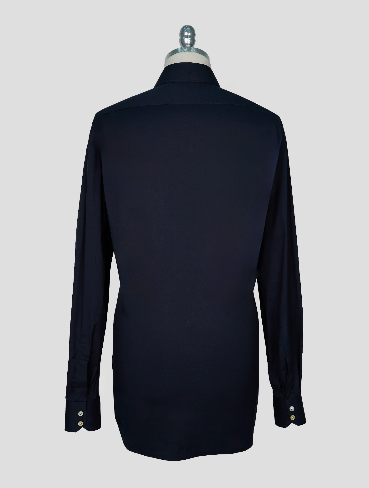 Kiton Black Cotton Pa Ea Shirt