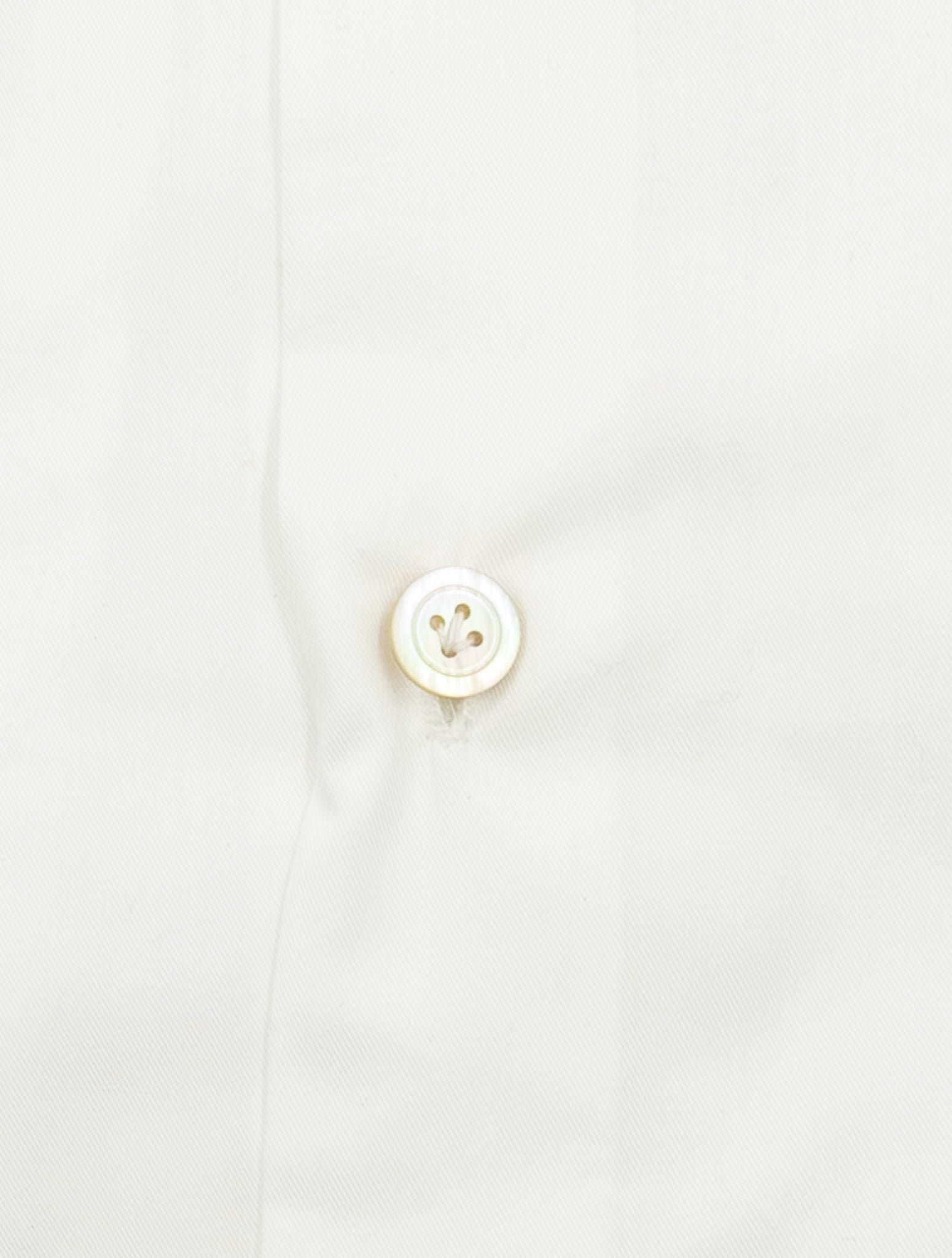 Kiton White Cotton Shirt