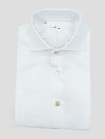 Kiton White Cotton Shirt