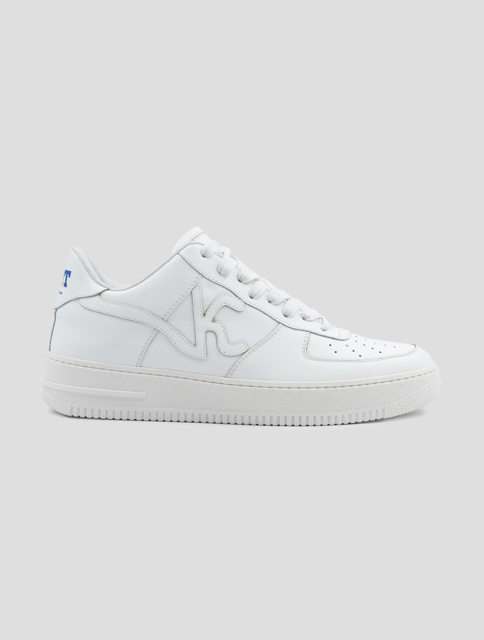 Kiton Knt White Leather Sneakers