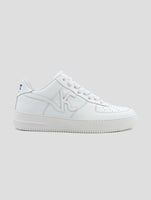 Kiton Knt White Leather Sneakers