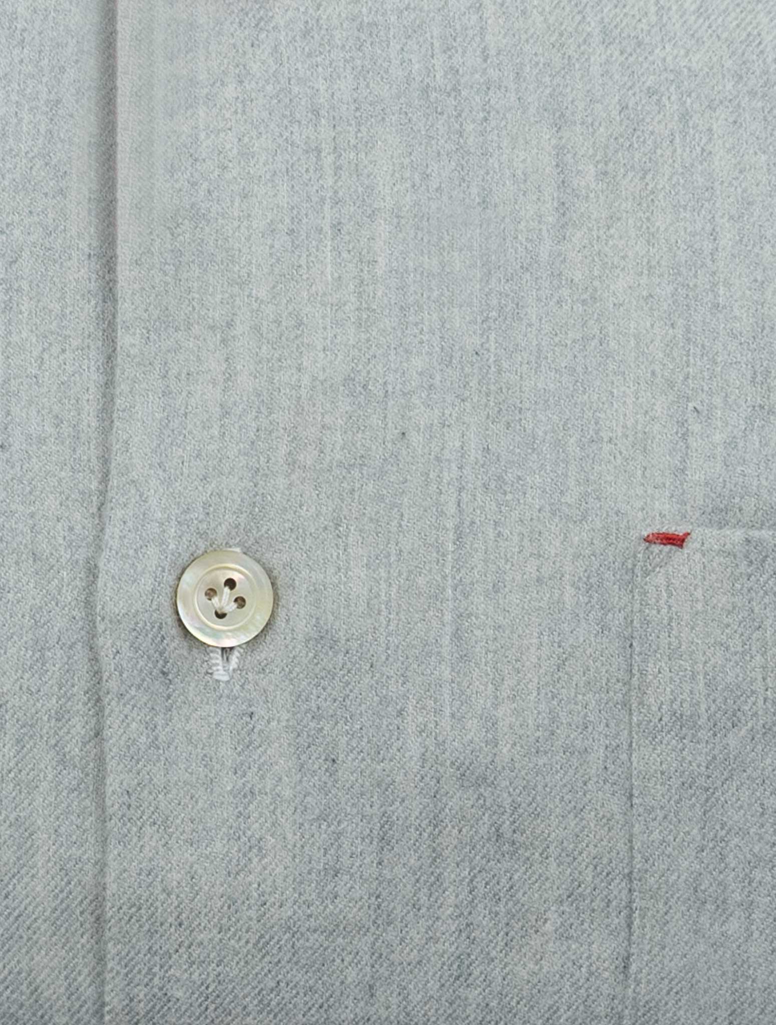 Kiton Gray Cotton Shirt Nerano