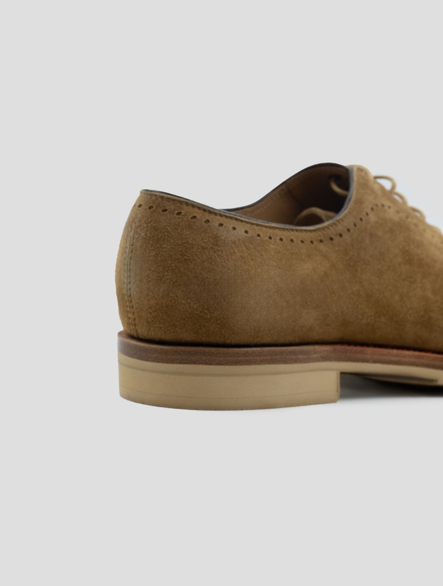 Kiton Brown Leather Suede Shoes