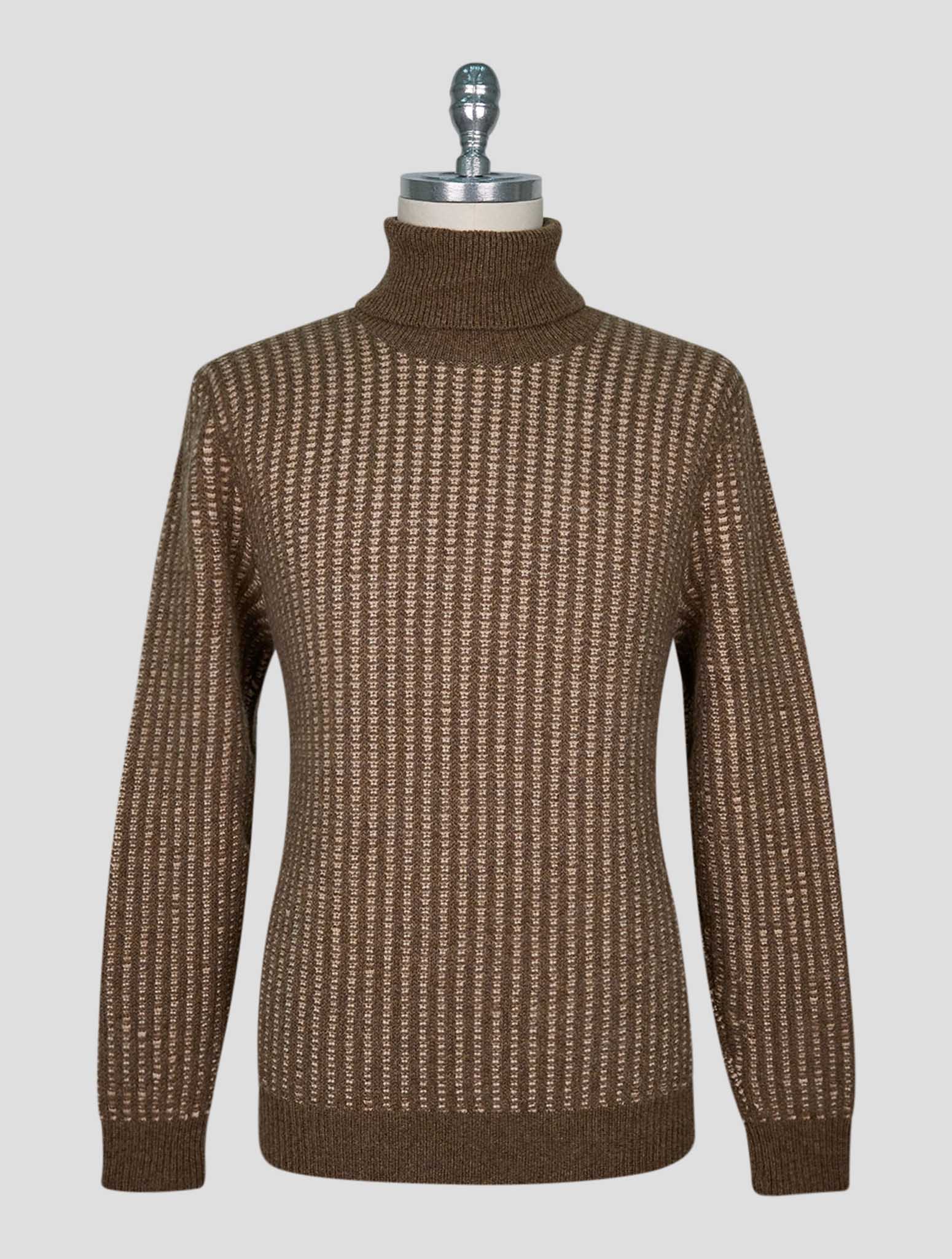 Kiton Brown Cashmere Cardigan